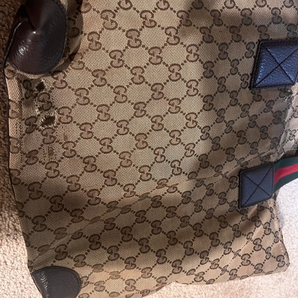 Authentic Gucci tote with reinforced corners - Picture 12 of 13